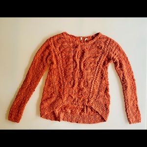 Pumpkin Moth Sweater from Anthropologie/XS